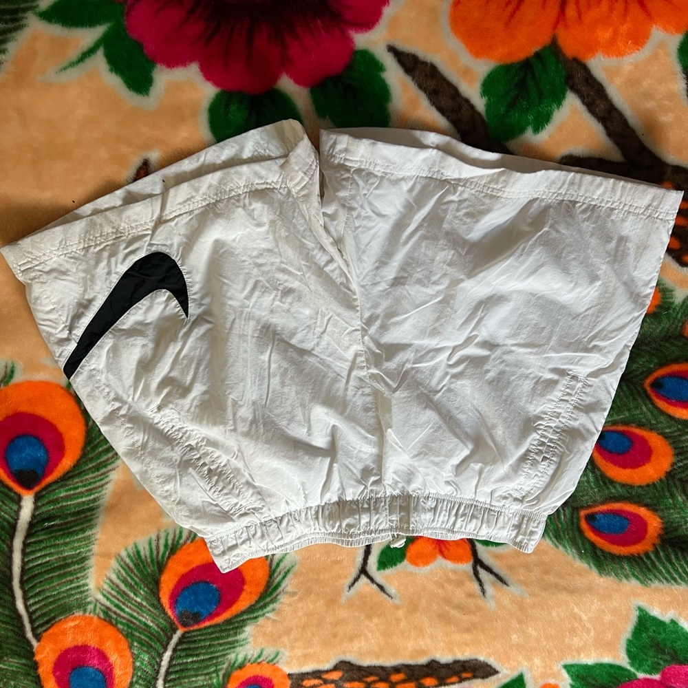 Nike White Athletic Shorts